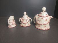 Antique English Little Old Lady Tea Set - 3