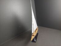 Wooden Sailboat Model Enterprise - 3