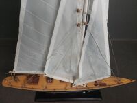 Wooden Sailboat Model Enterprise - 6