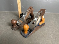 Two Wood Planes, Stanley and No Brand