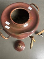 Antique Copper / Brass Hot Water Samovar - 3