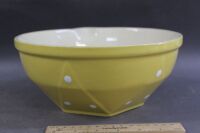 Vintage Diana Yellow Polka Dot Mixing/Pouring Bowl - 3