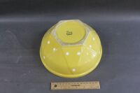 Vintage Diana Yellow Polka Dot Mixing/Pouring Bowl - 4
