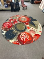 Round Eastern Pearson Rug - 100% New Zealand Rug