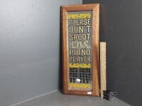 Please Don't Shoot the Piano Player Mirror