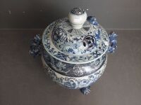 Porcelain Lidded Pot from Hong Kong - 2