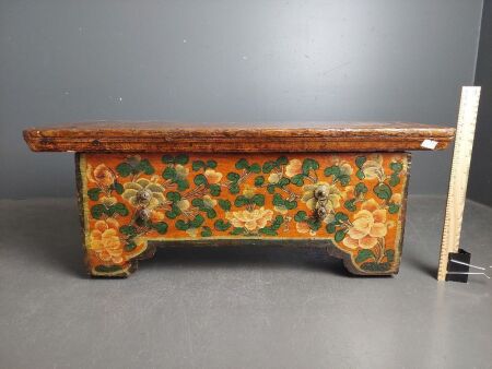 Hand Painted Chinese Foot Stool