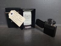 Unfired Zippo James Bond 007 Gunmetal Lighter in Original Box - 2