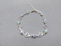 Elegant Azura Swarovski Crystal Bracelet - 2