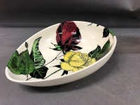 Rare Royal Staffordshire 'Paris' by Clarice Cliff Serving Bowl - 7