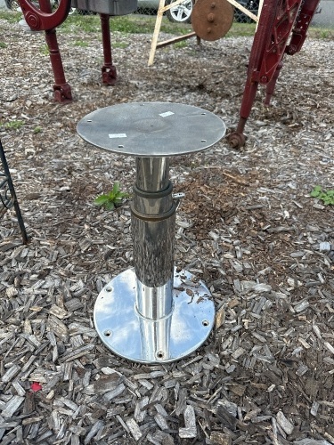 Marine Grade Stainless Steel Adjustable Table Pedistal