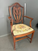 Edwardian Hepplewhite Arm Chair - 2