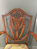 Edwardian Hepplewhite Arm Chair - 3