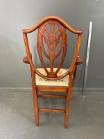 Edwardian Hepplewhite Arm Chair - 4