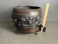 Copper Style Planter Pot - 2