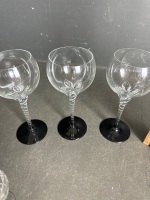 Crystal Wine Glasses & Sherry Glasses - 2