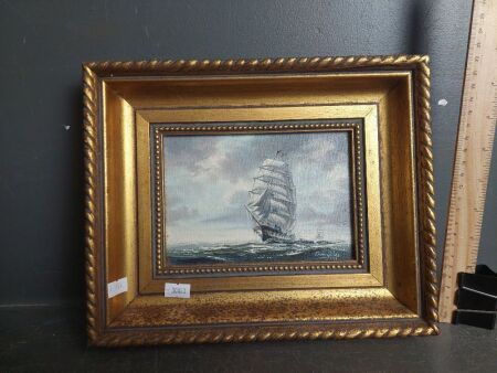 Christopher Charles Golds English Maritime Collection on on board