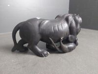 Lion and Lioness Sculpture  - 3