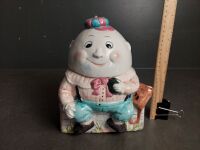 Humpty Dumpty Cookie Jar