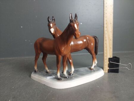 Vintage Hartwig Ceramic Horses