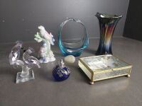 Mixed lot of Murano Carnival Glass, Murano Glass, Crystal etc  - 3