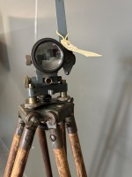 Antique Transit Theodolite by Cooke Troughton & Simms on original C.T.S Tripod w. omg case - 3