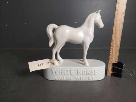 White Horse Scotch Whiskey Horse Ceramic by Kelsboro England C.1950