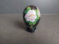 Chinese Cloisonne Egg - 2