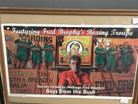 Photo Fred Brophys Troupe 1998 & Photo from The Australian of Fred Brophy Boys from the Bush - 3