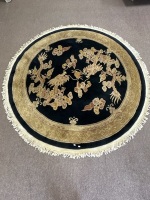 Large Oval Persian Style Rug