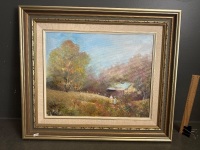 Original Nora Walsh Long Ago Oil on Board