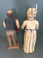 Old Man Butler & Granny Resin Statues - 3