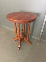 Victorian Rosewood Occasional Side Lamp Table - 2