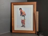 Signed Lionel Rose Photo Print