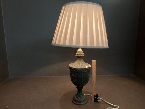 Grecian Style Table Lamp Ceramic Made in Italy