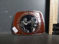 Fred Brophys Boxing Tent -Birdsville- Belt Buckle - 4