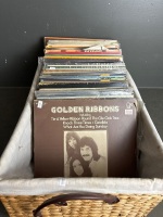 Large selection of mixed genre LP Records