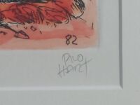 Pro Hart Dunny Diggers Coloured Etching - Provenance David Hart Gallery Mooloolaba 27/100 1982 - 3