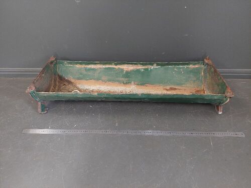 J. Furphy and Sons (Shepparton) Feed Trough with Cast Iron Ends