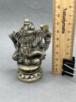 Brass Buddhist Ritual Ganesh C 1930s