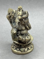 Brass Buddhist Ritual Ganesh C 1930s - 4