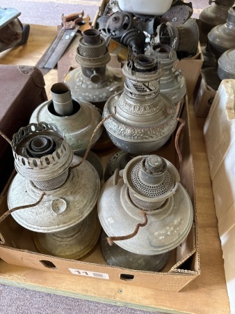 Assorted Oil Lamp Bases