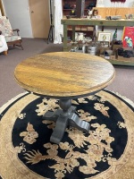 Round Wooden Dining Table - 3