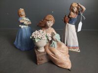 3 x Nadal Porcelain Women Figurines - Made in Spain - 6