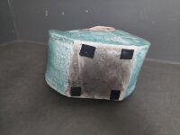 Hand Made Glazed Ceramic Crackled Abstract Vase - 2