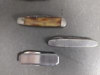 6 assorted pocket knives - 3