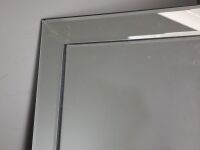 Large Modern Rectangular Mirror with Bevelled Edges - 3