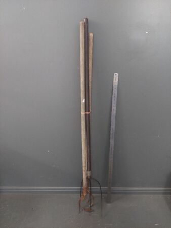 3 x Vintage Farm/Garden Tools