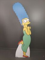 3 x Life Size Cardboard Simpson Figures - 3