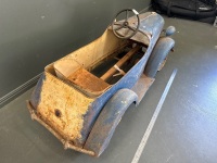 Large Antique Push Car - 2